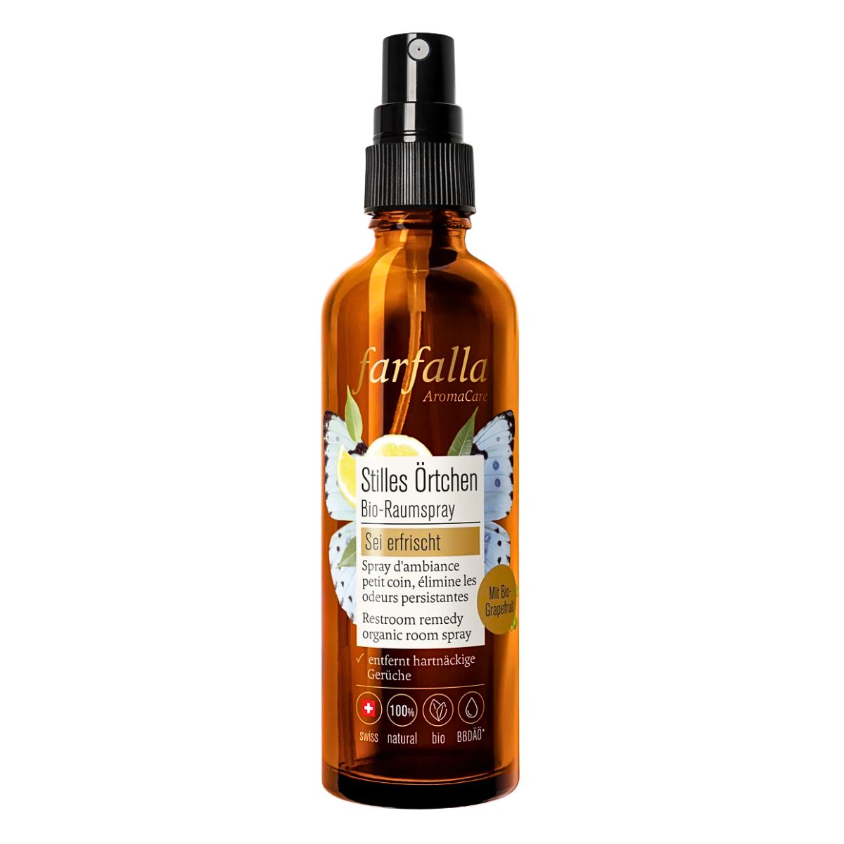 FARFALLA Bio-Raumspray Stilles Örtchen 75 ml