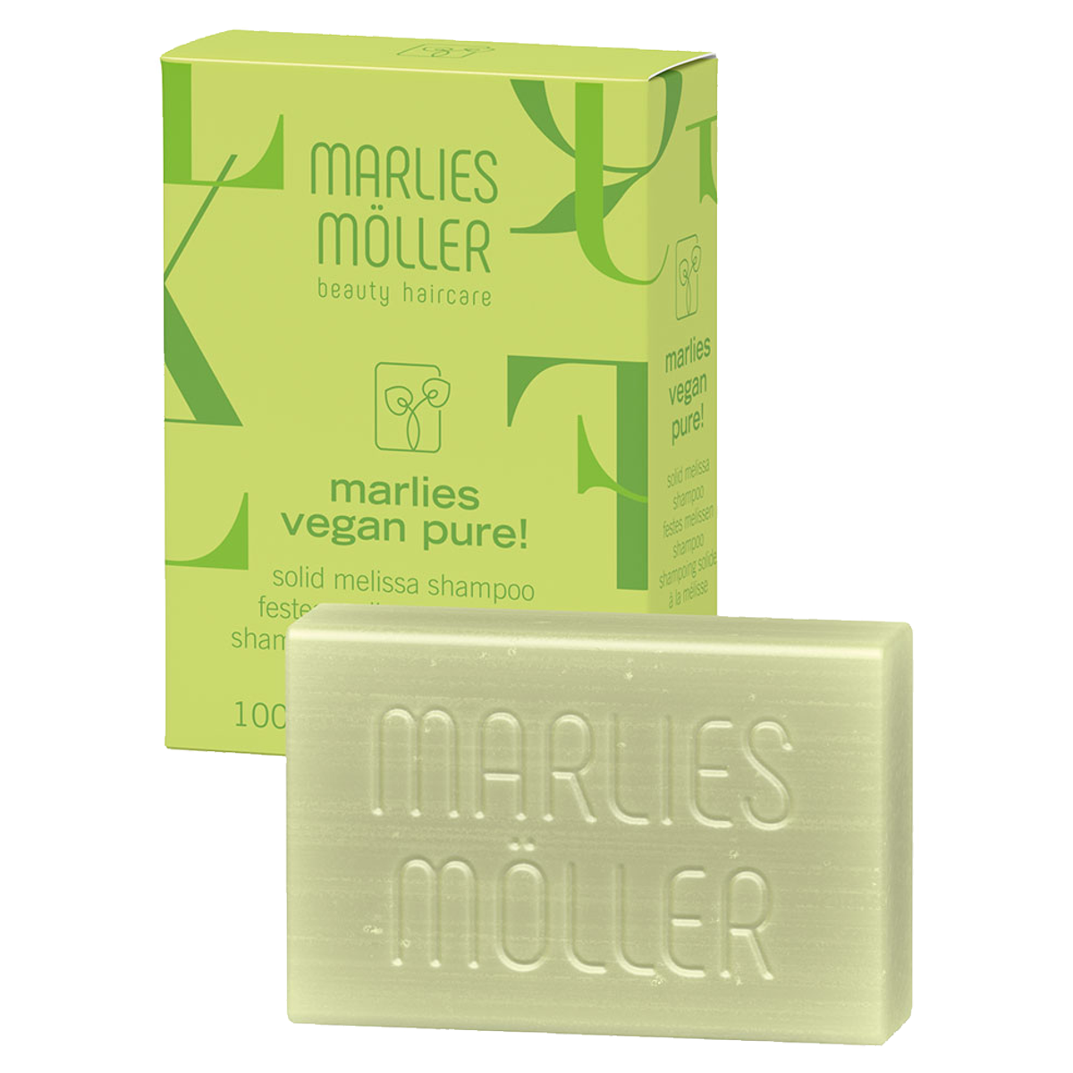 Marlies Möller Vegan Pure Festes Melissen Shampoo 100 g Marlies Möller Vegan Pure Festes Melissen Shampoo 100 g