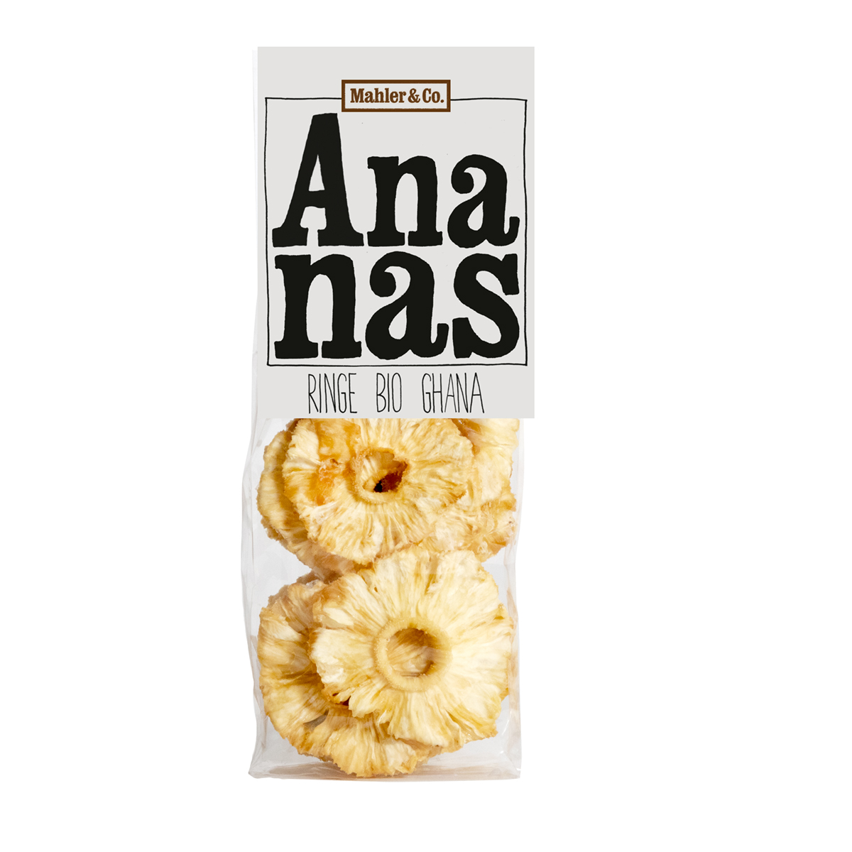 MAHLER Bio Ananasringe 125 g MAHLER Bio Ananasringe 125 g