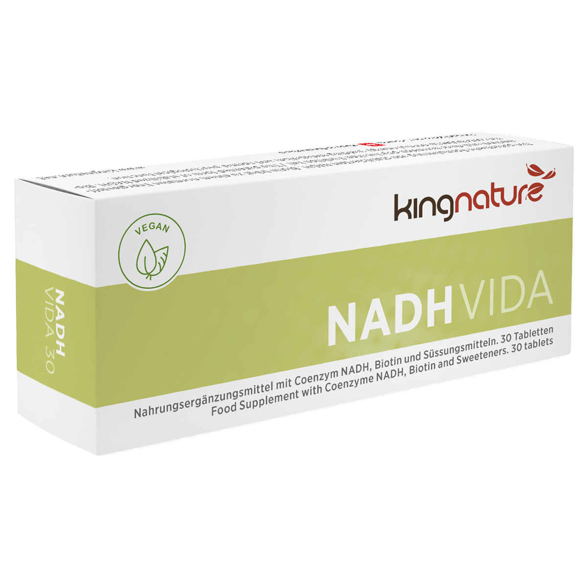 Kingnature NADH Vida Tabletten 20 mg 30 Stück Kingnature NADH Vida Tabletten 20 mg 30 Stück