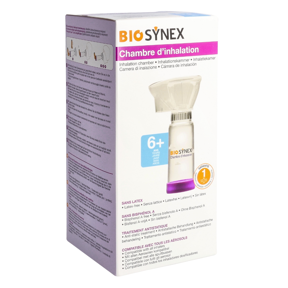 Image of Biosynex Inhalationshilfe 6 Jahre+