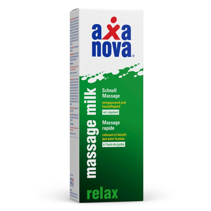 Axanova Relax Massage Milk mit Jojobaöl