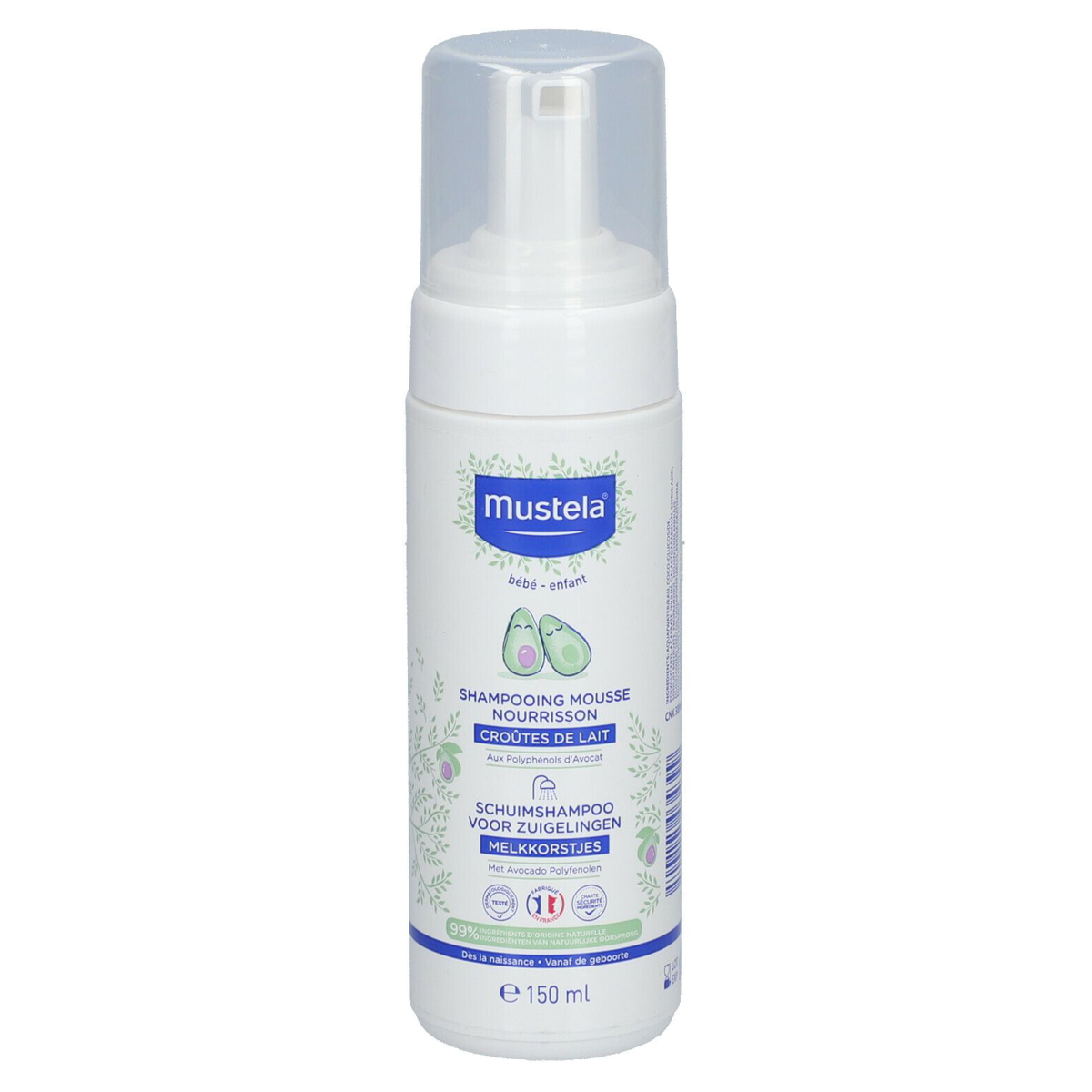 Mustela Schaumshampoo bei Milchschorf Fl 150ml Mustela Schaumshampoo bei Milchschorf Fl 150ml