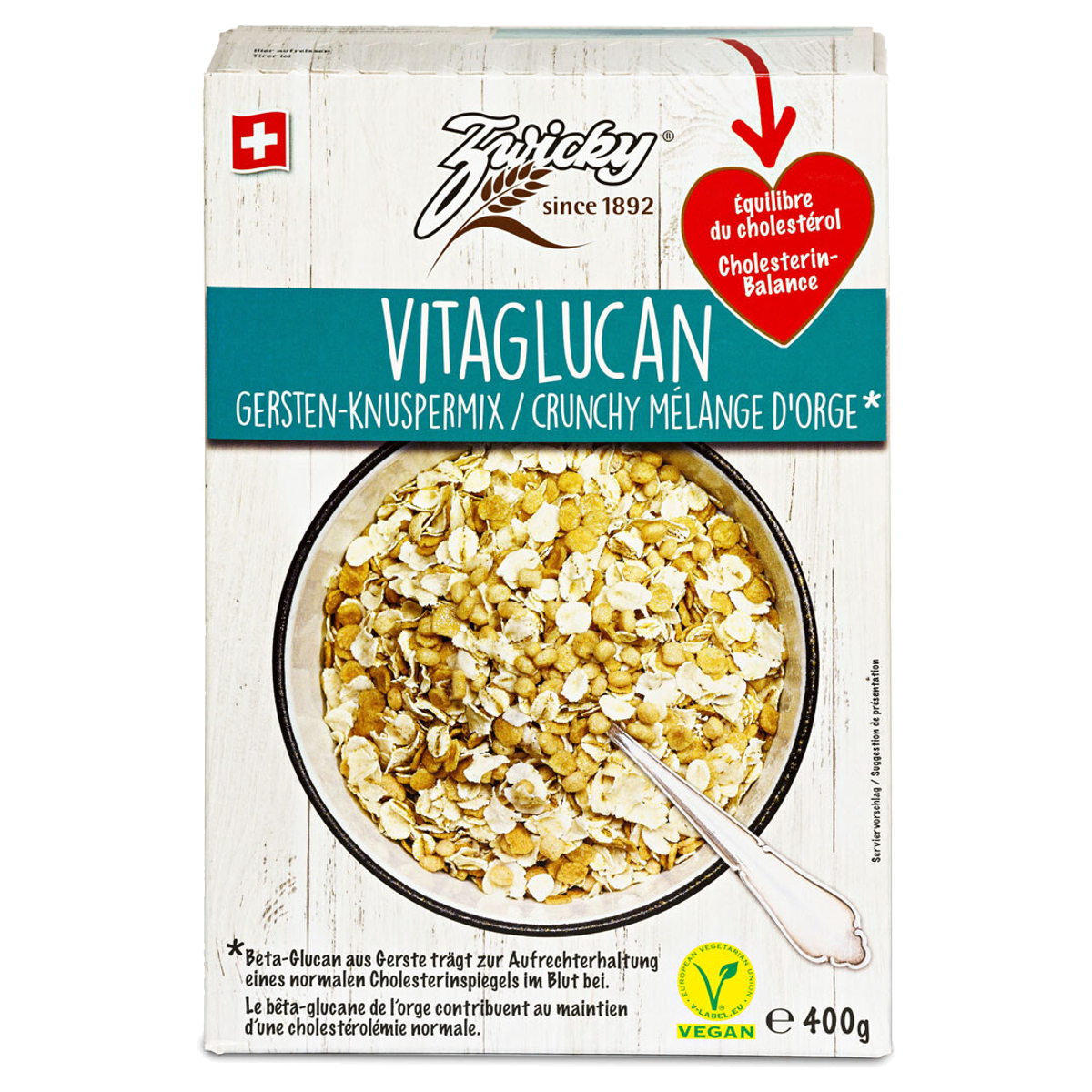 Zwicky Vitaglucan Knuspermix 400 g Zwicky Vitaglucan Knuspermix 400 g