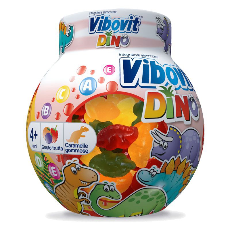 Vibovit Dino Fruchtgummis Dose 50 Stück Vibovit Dino Fruchtgummis Dose 50 Stück