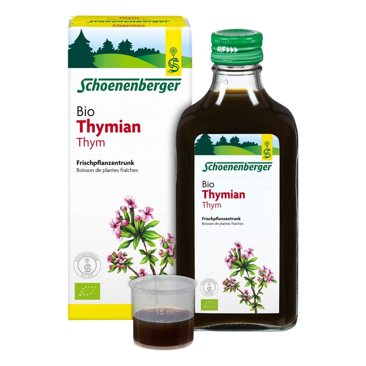 Schoenenberger Thymian Frischpflanzensaft Bio 200 ml