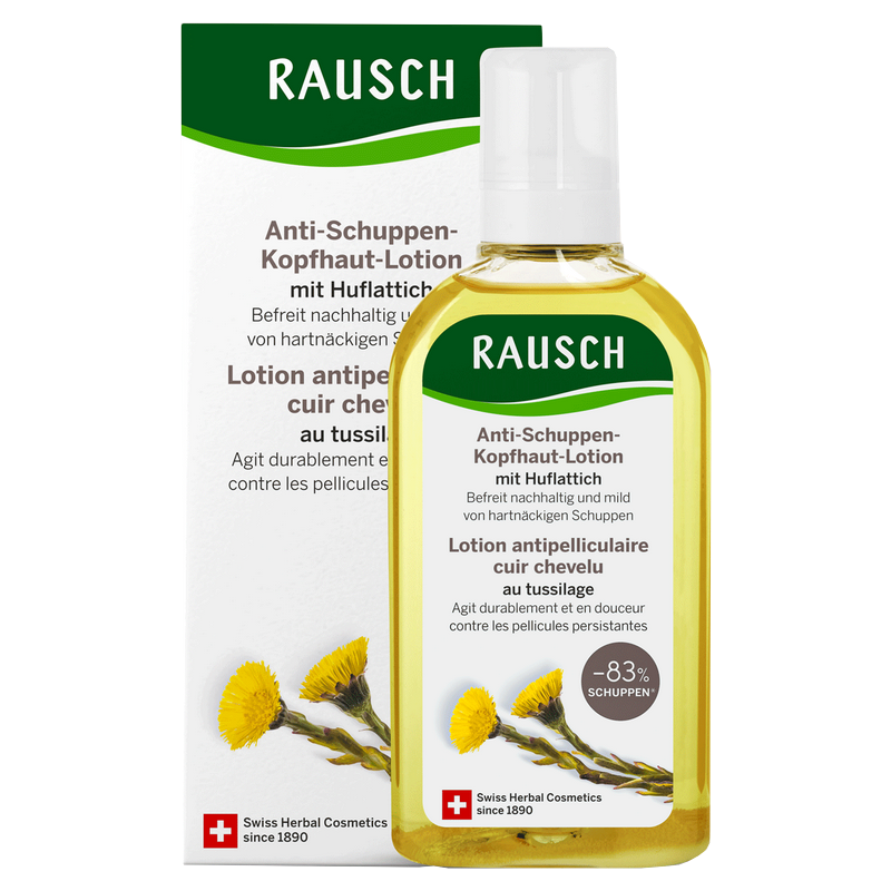 Rausch Anti-Schuppen-Kopfhaut-Lotion Huflattich