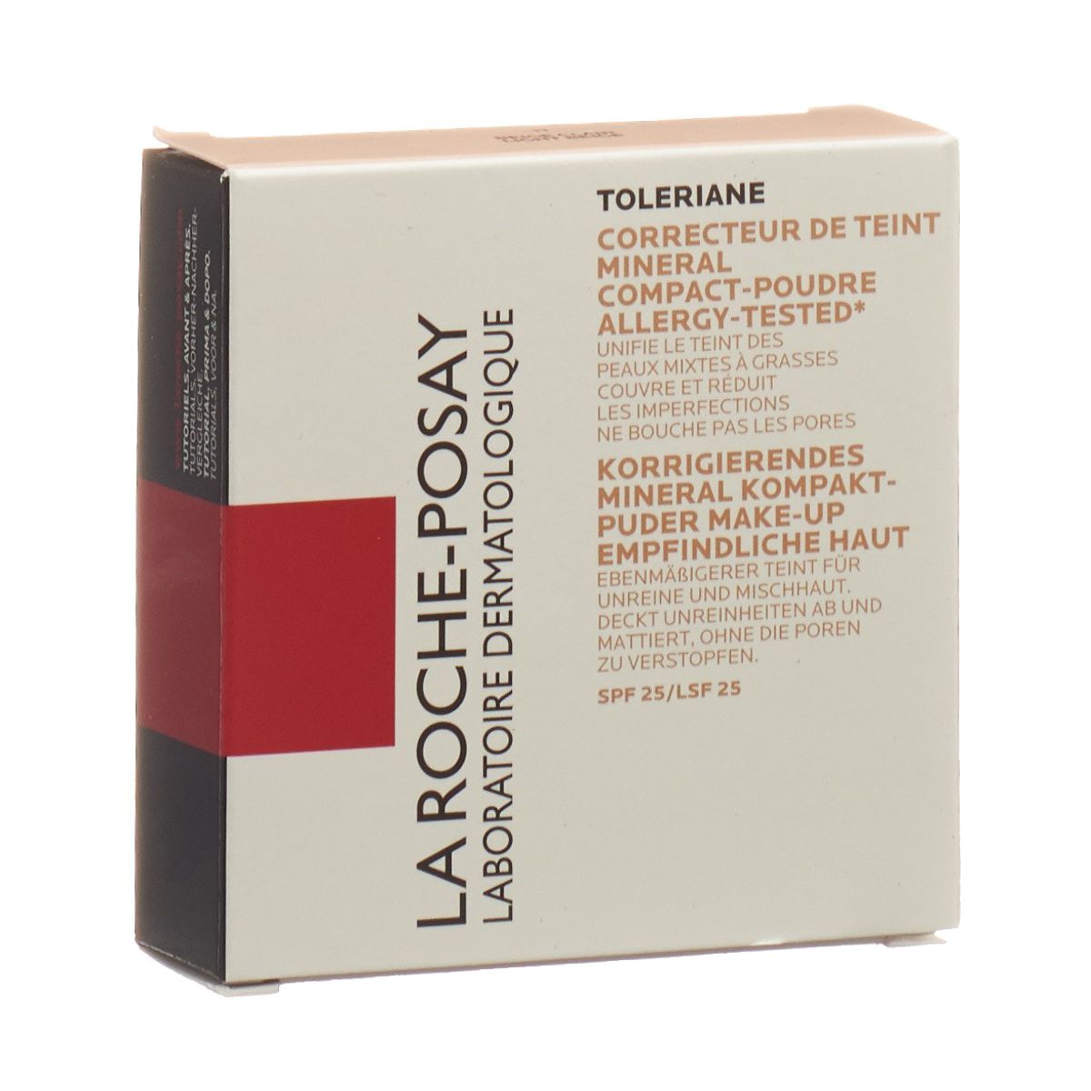 La Roche Posay Toleriane Compact Poudre Fond de teint minéral 11 light beige 9 g  La Roche Posay Toleriane Compact Poudre Fond de teint minéral 11 light beige 9 g