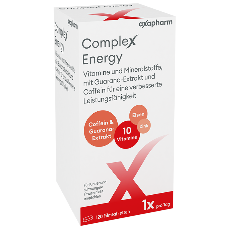 COMPLEX Energy Filmtabletten Dose 120 Stück COMPLEX Energy Filmtabletten Dose 120 Stück