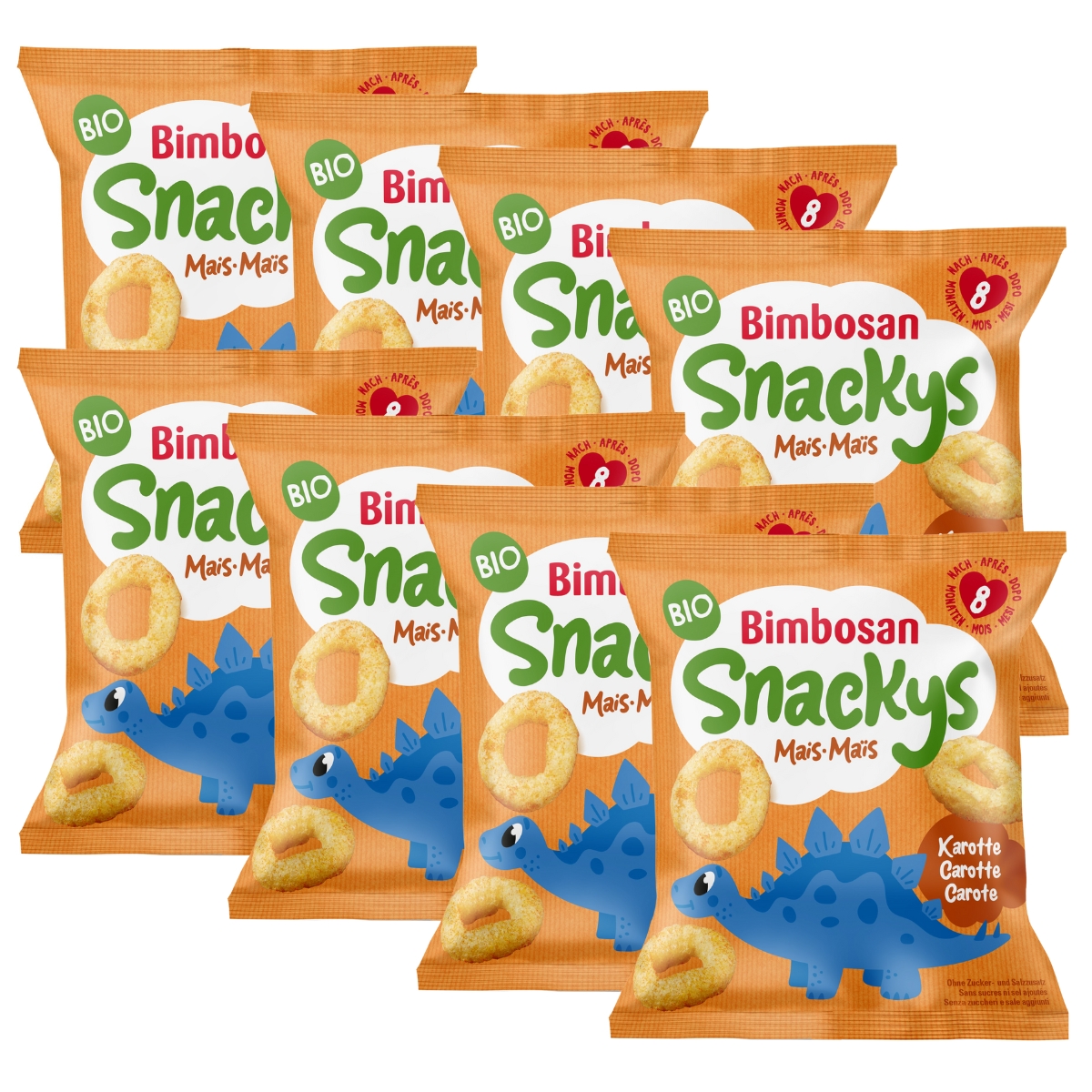 Bimbosan Bio-Snacky légumes 8 x 20 g Bimbosan Bio-Snacky légumes 8 x 20 g