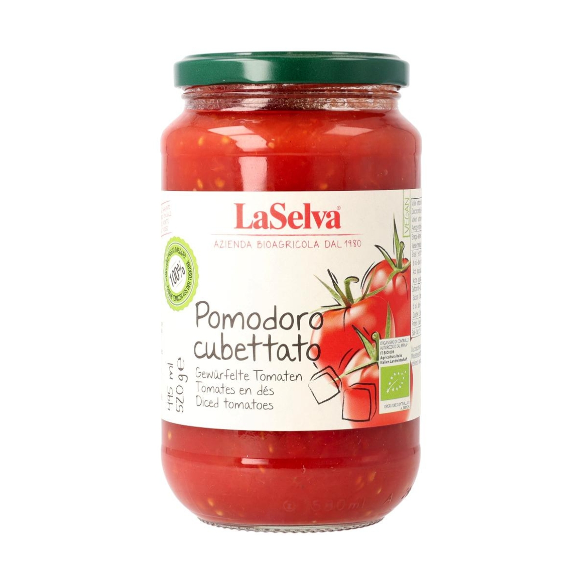 La Selva gewürfelte Tomaten 520 g