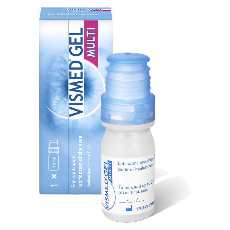 VISMED Gel 3 mg/ml Multi Hydrogel Flasche 10 ml VISMED Gel 3 mg/ml Multi Hydrogel Flasche 10 ml
