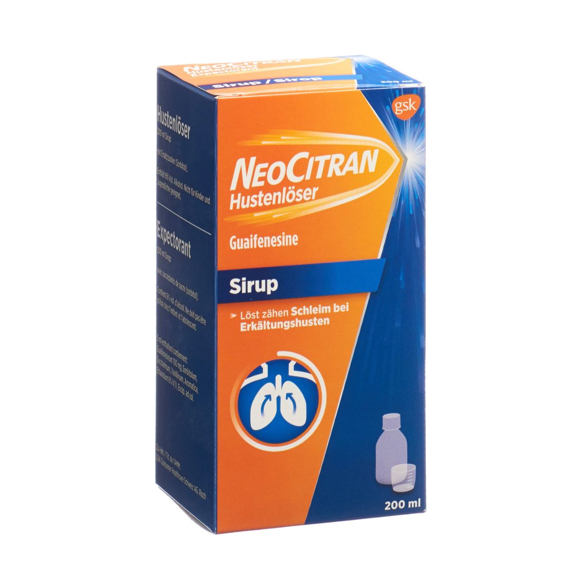 NEOCITRAN Hustenlöser Sirup 200 ml NEOCITRAN Hustenlöser Sirup 200 ml