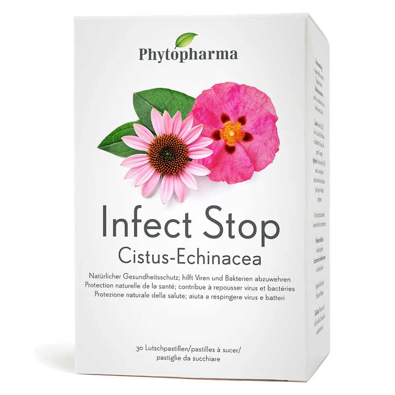 Phytopharma Cystus-Echinacea Lutschpastillen 30 Stück Phytopharma Cystus-Echinacea Lutschpastillen 30 Stück