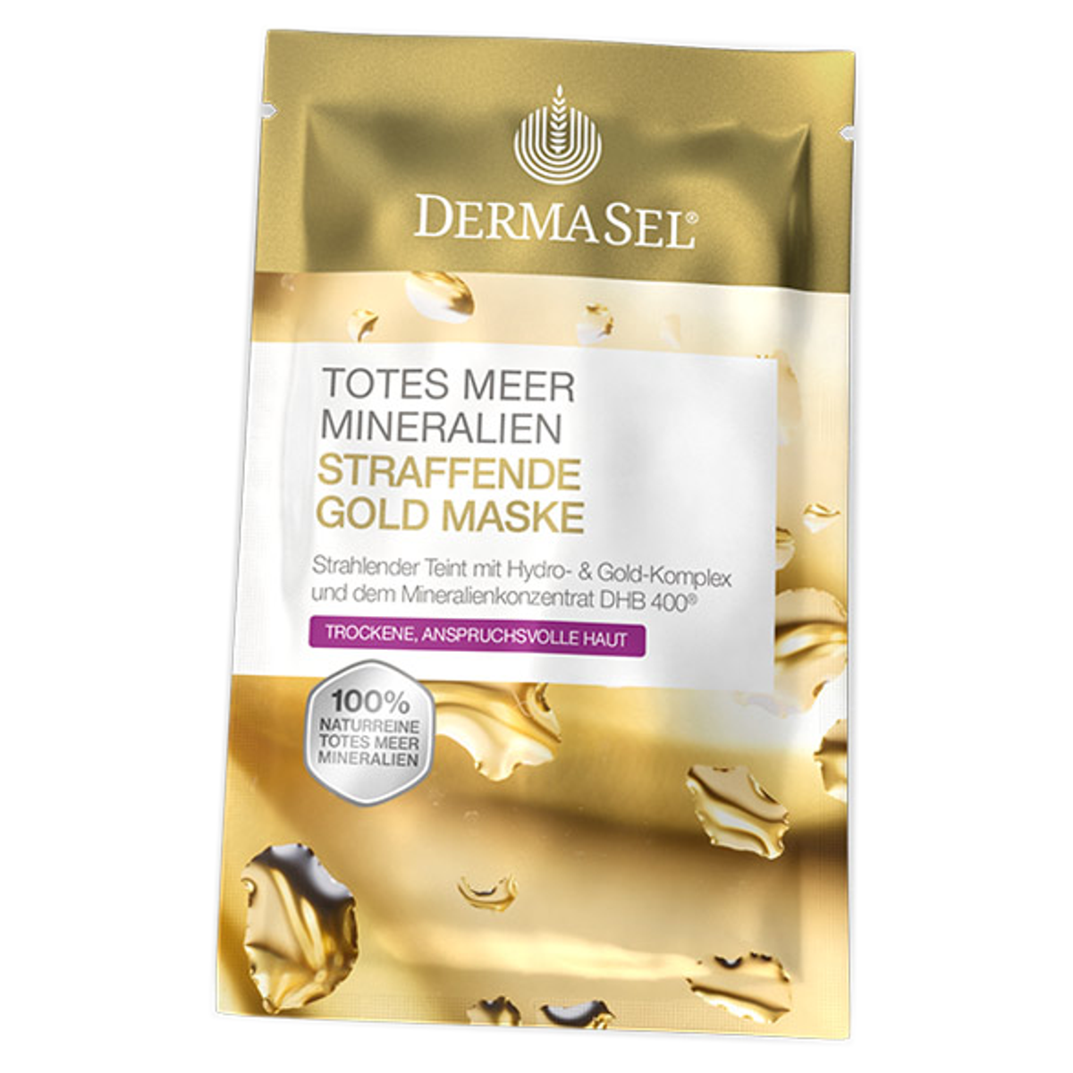 Dermasel Maske Gold Beutel 12 ml Dermasel Maske Gold Beutel 12 ml
