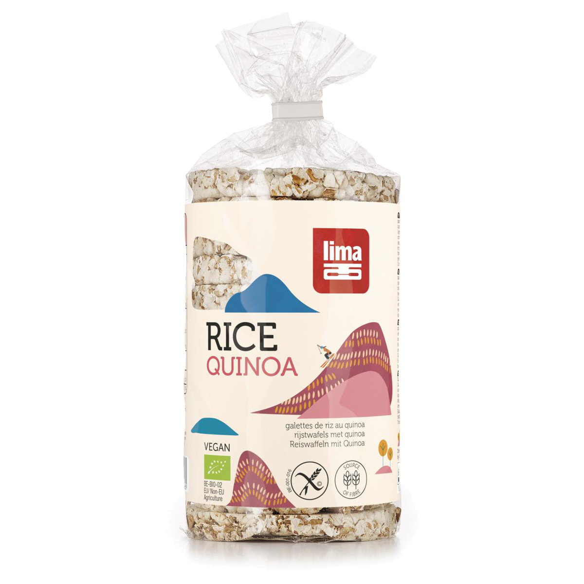 Lima Reiswaffeln Quinoa Beutel 100 g Lima Reiswaffeln Quinoa Beutel 100 g