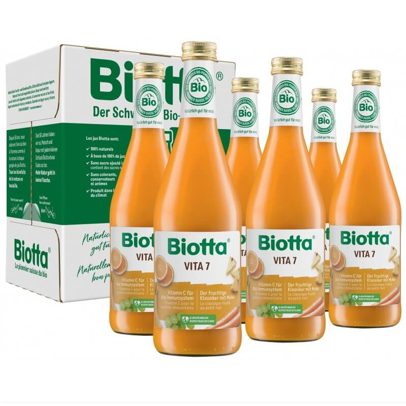 Biotta Vital 7 Bio 6 fl 5 dl Biotta Vital 7 Bio 6 fl 5 dl