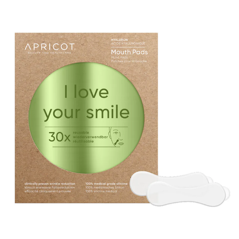 Apricot wiederverwendbare Anti-Falten-Mund Pads Hyaluron 2 Stück Apricot wiederverwendbare Anti-Falten-Mund Pads Hyaluron 2 Stück