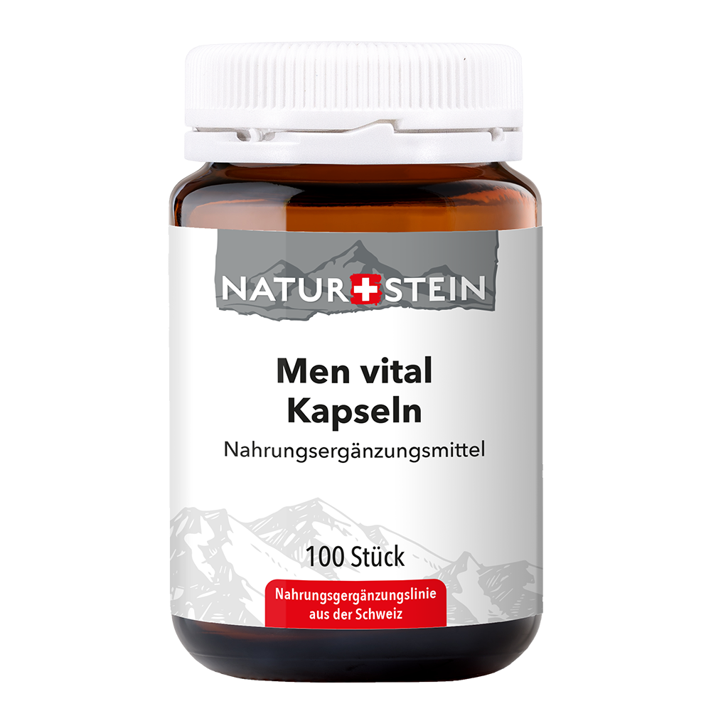 Naturstein Men Vital Kapseln 100 Stück Naturstein Men Vital Kapseln 100 Stück