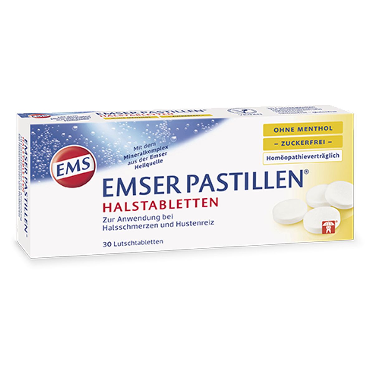 Emser Pastillen zuckerfrei ohne Menthol 30 Stück Emser Pastillen zuckerfrei ohne Menthol 30 Stück