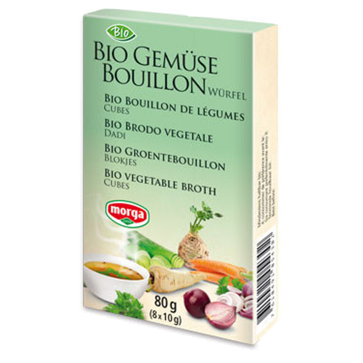 Morga Gemüse Bouillon Würfel Bio 8 Stück