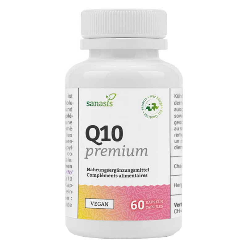 Sanasis Q10 premium Kapseln 100 mg 60 Stück Sanasis Q10 premium Kapseln 100 mg 60 Stück