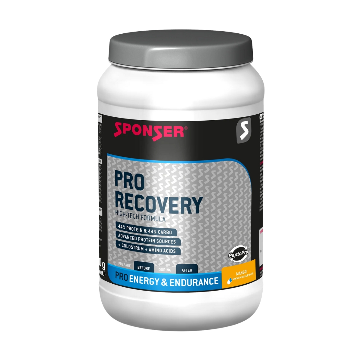 Sponser Pro Recovery Drink Pulver 800 g Mango