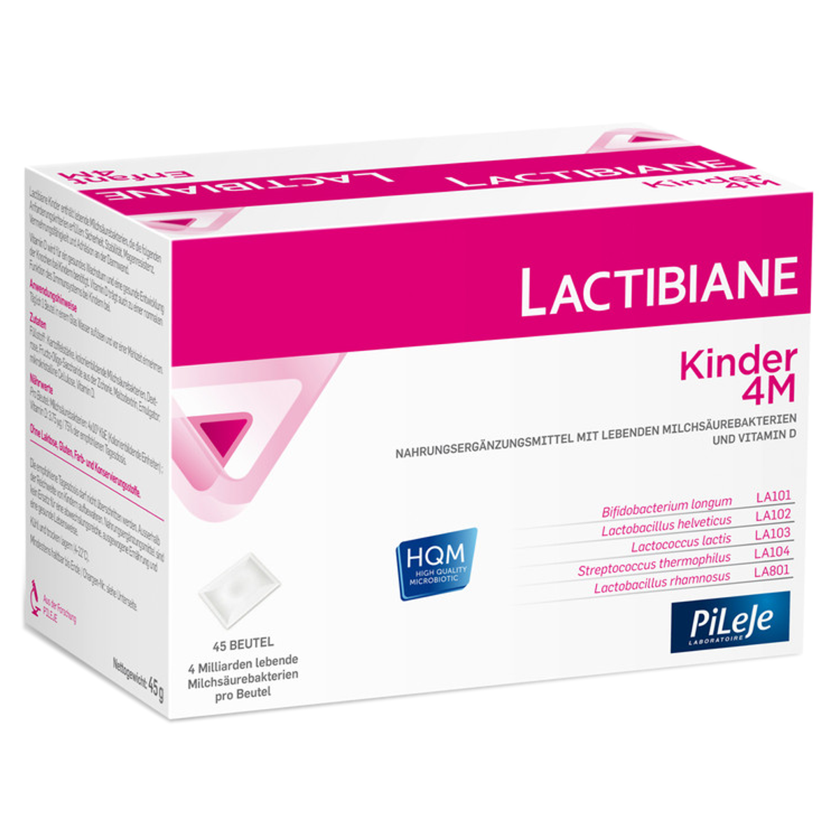 Lactibiane Kinder 4M Beutel 45 Stück Lactibiane Kinder 4M Beutel 45 Stück