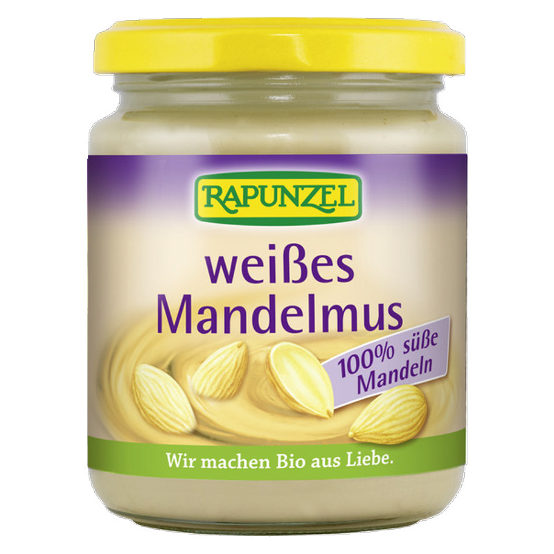 Rapunzel Mandelmus Bio weiss Glas 250 g Rapunzel Mandelmus Bio weiss Glas 250 g