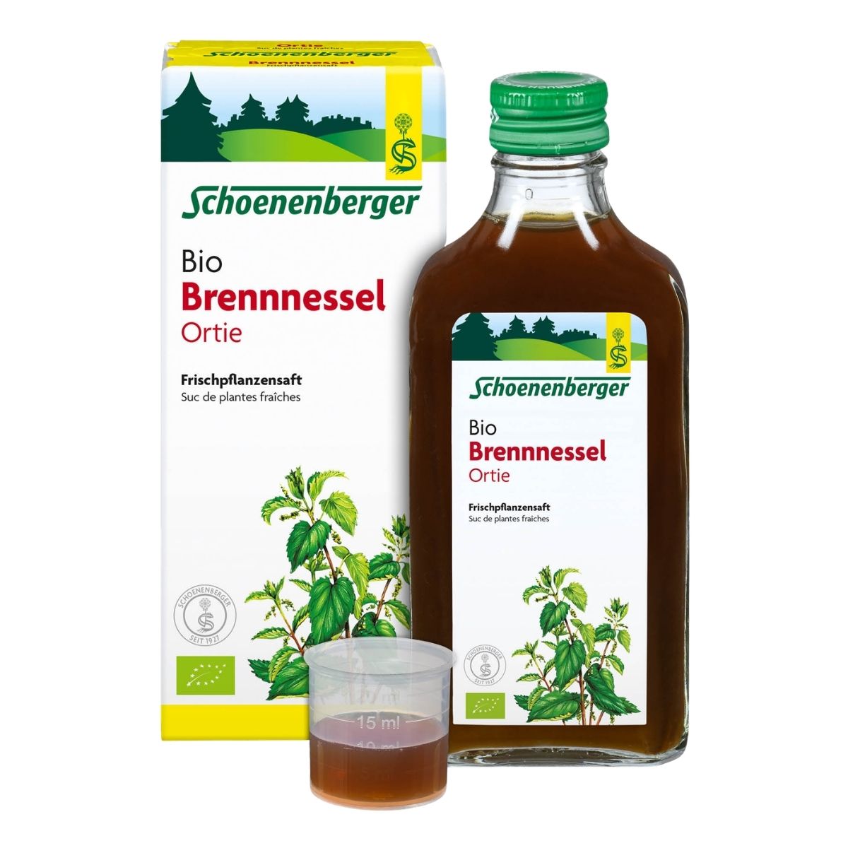 Schoenenberger Jus d'ortie et de plantes de poisson bio 200 ml