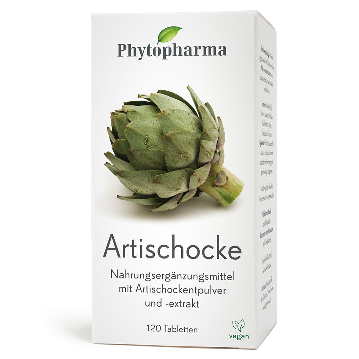 Phytopharma Artischocke Tabletten mit Antischockensaftpulver