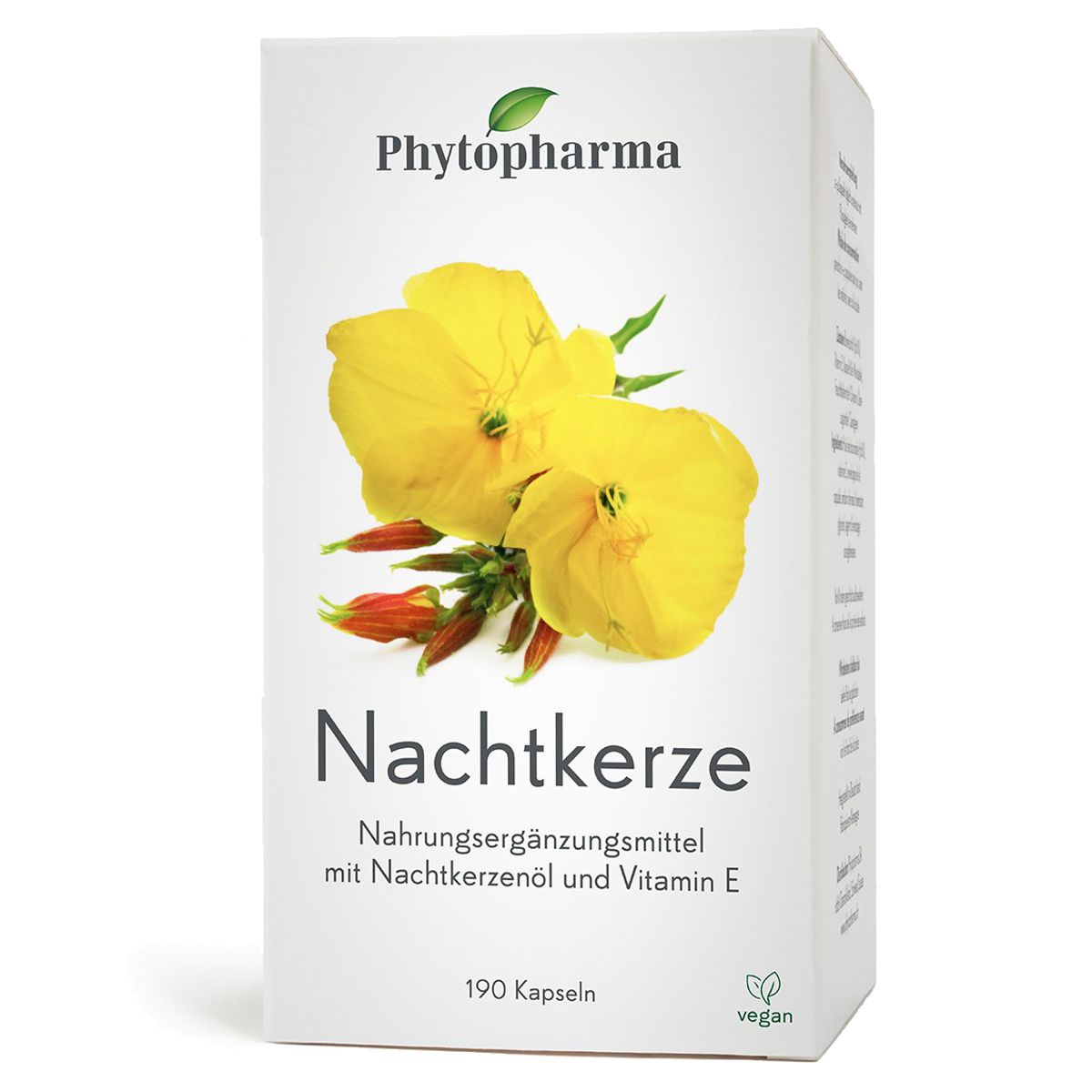 Phytopharma Nachtkerze Kapseln 500 mg 190 Stück Phytopharma Nachtkerze Kapseln 500 mg 190 Stück