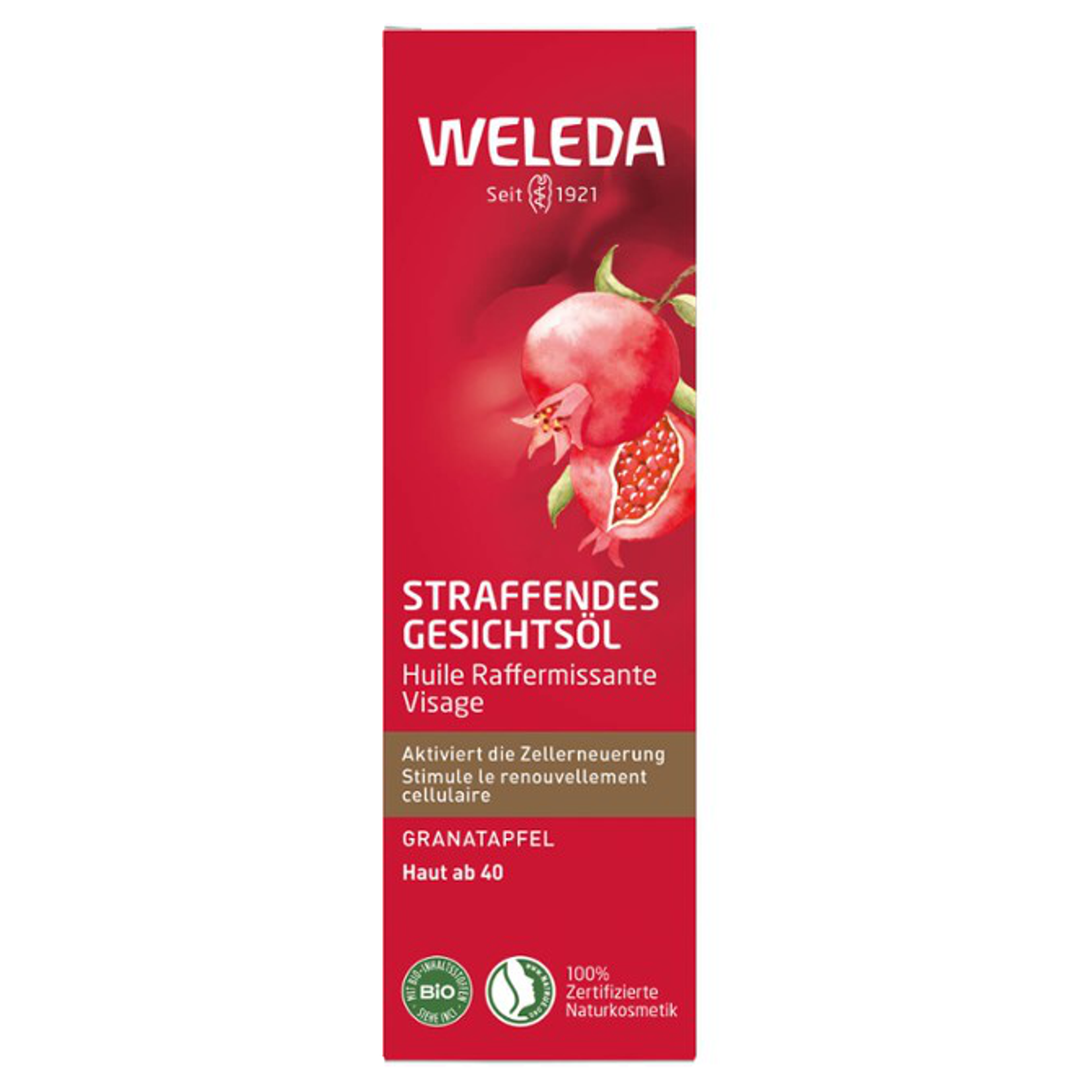 Weleda Granatapfel Gesichtsöl straffend 30 ml Weleda Granatapfel Gesichtsöl straffend 30 ml