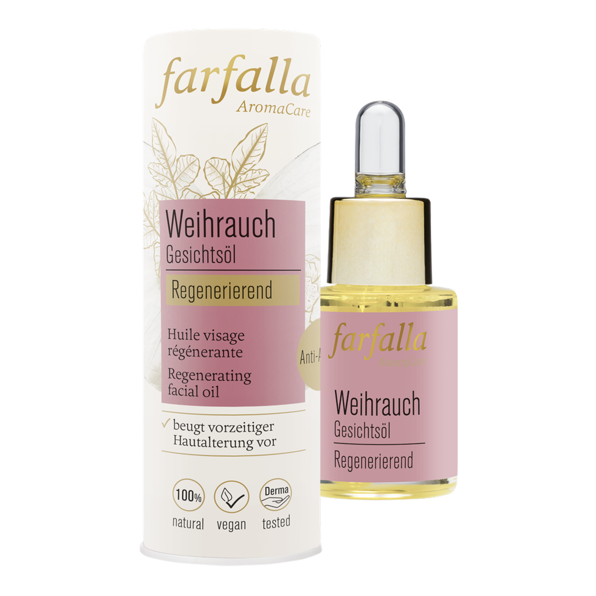 FARFALLA Gesichtsöl Weihrauch 15 ml FARFALLA Gesichtsöl Weihrauch 15 ml