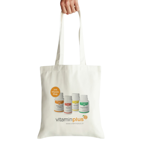 Vitaminplus Stoff-Tragetasche