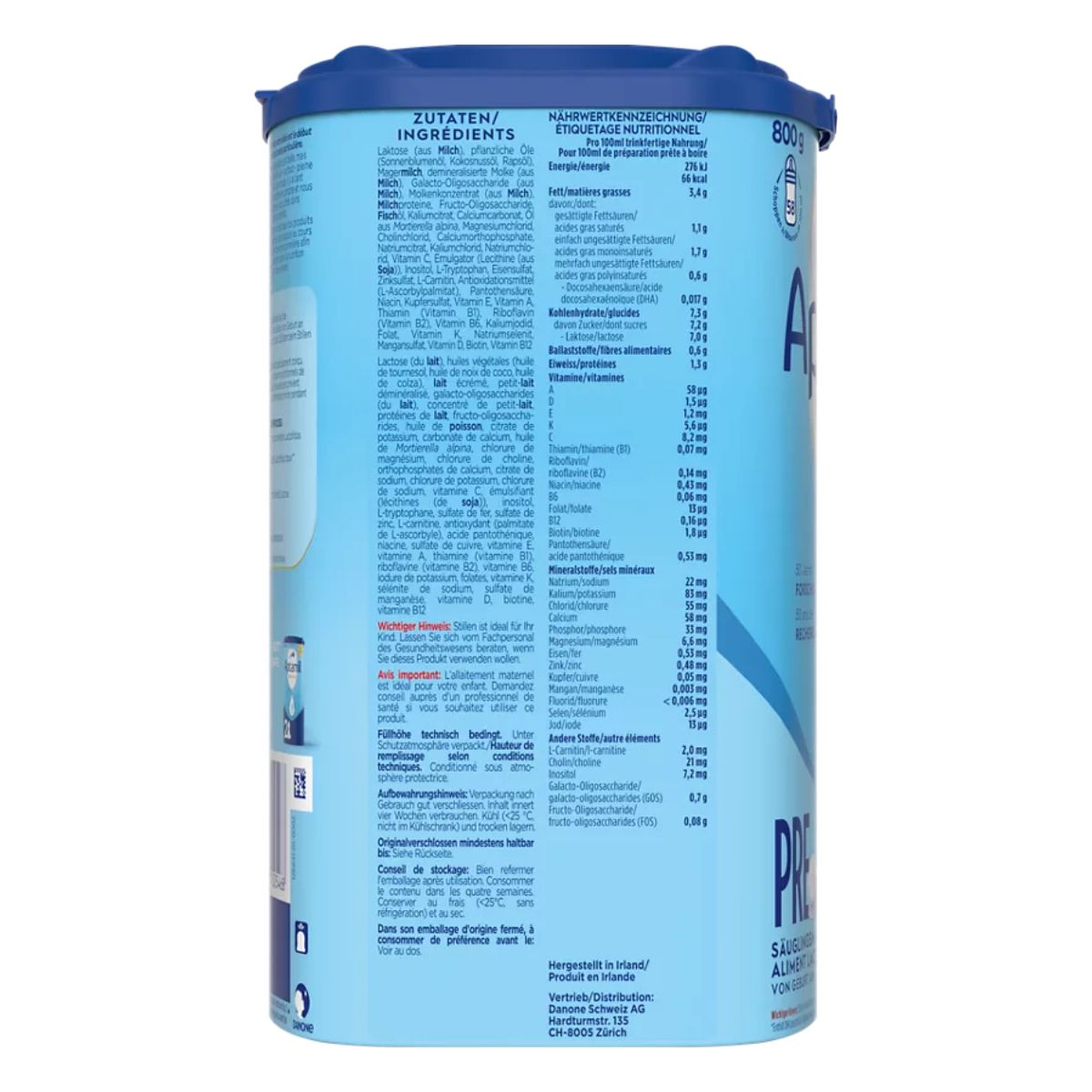 APTAMIL PRONUTRA PRE Ds 800 g