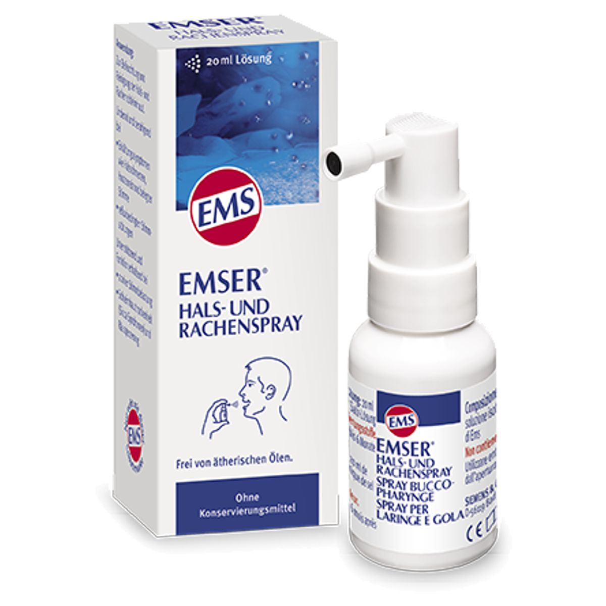 Emser Hals- und Rachenspray 20 ml