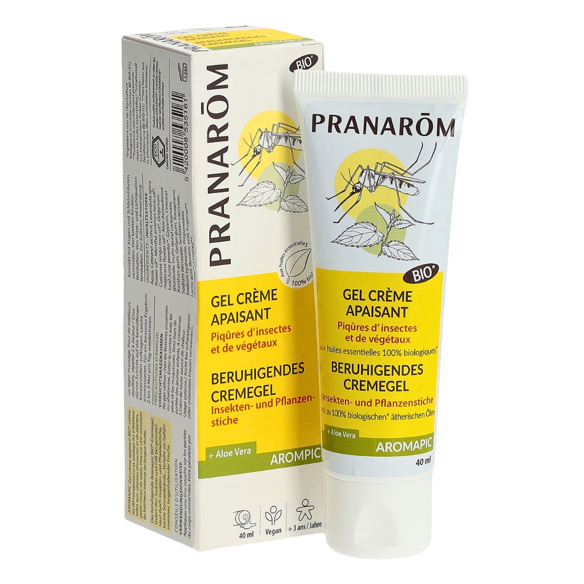 Pranarom Aromapic Cremegel beruhigend Bio 40 ml