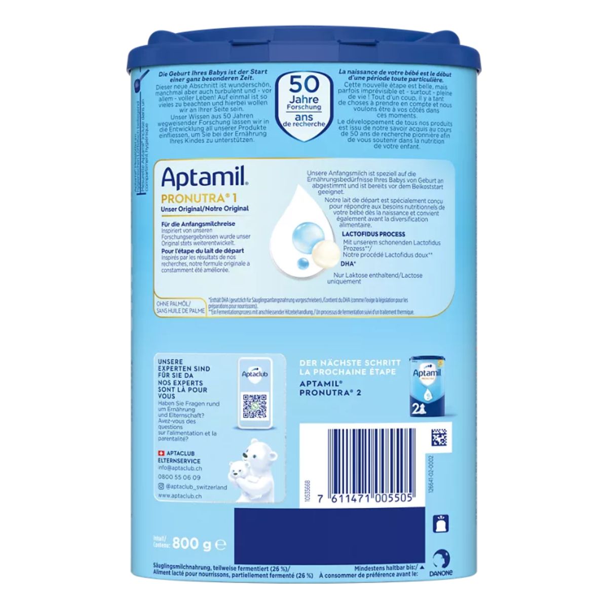 APTAMIL PRONUTRA 1 Ds 800 g