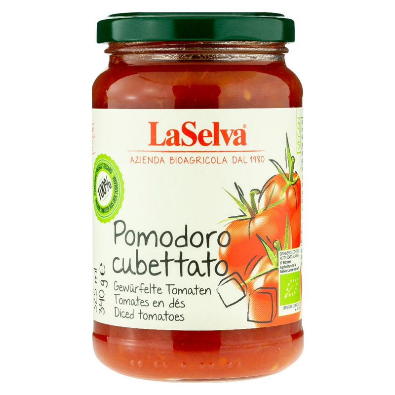 La Selva gewürfelte Tomaten 340 g La Selva gewürfelte Tomaten 340 g