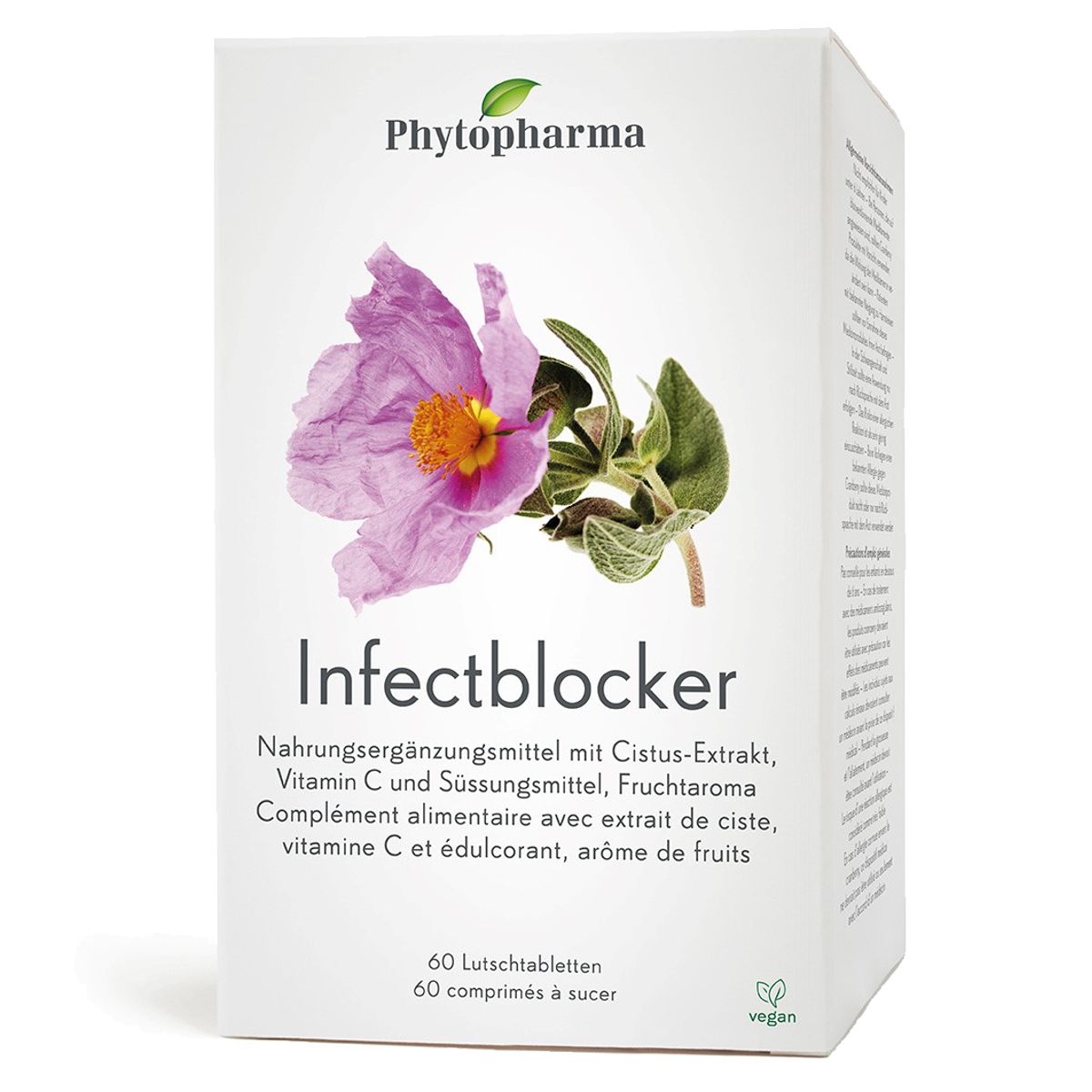 Phytopharma Infectblocker Lutschtabletten 60 Stück Phytopharma Infectblocker Lutschtabletten 60 Stück