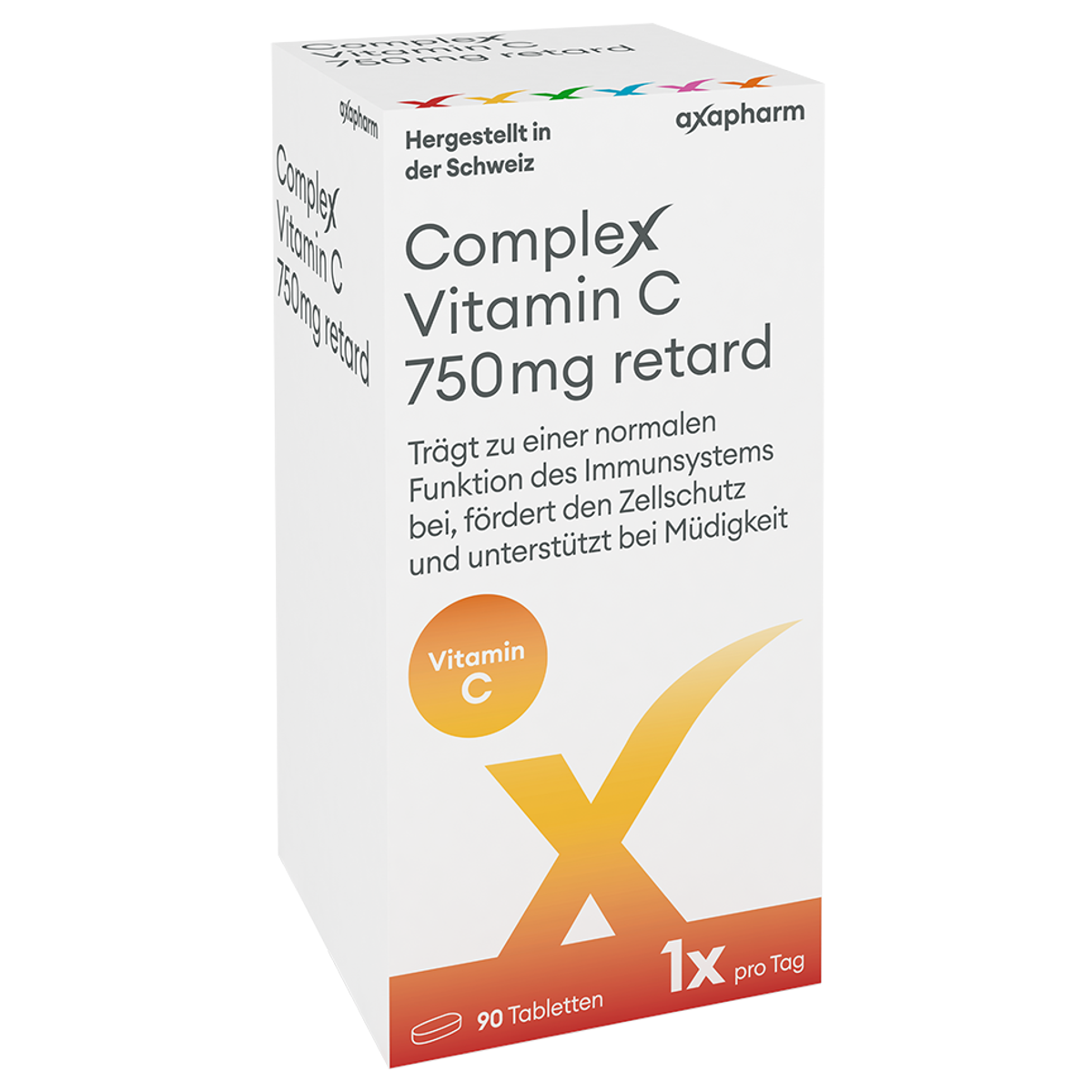 COMPLEX Vitamin C retard Tabl 750 mg Ds 90 Stück COMPLEX Vitamin C retard Tabl 750 mg Ds 90 Stück