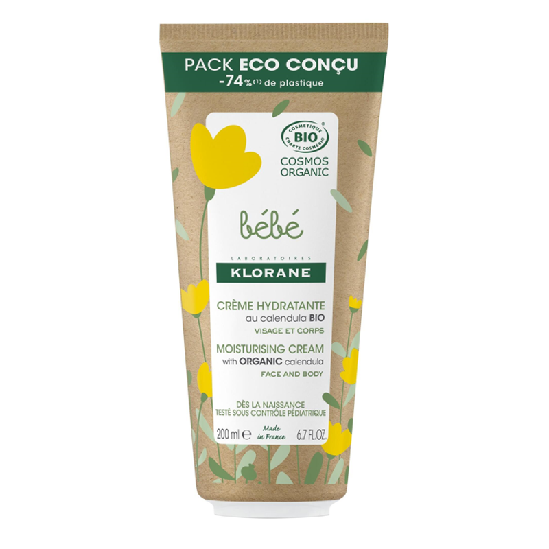 Klorane Bebe Feuchtiskeitscreme Bio 200 ml