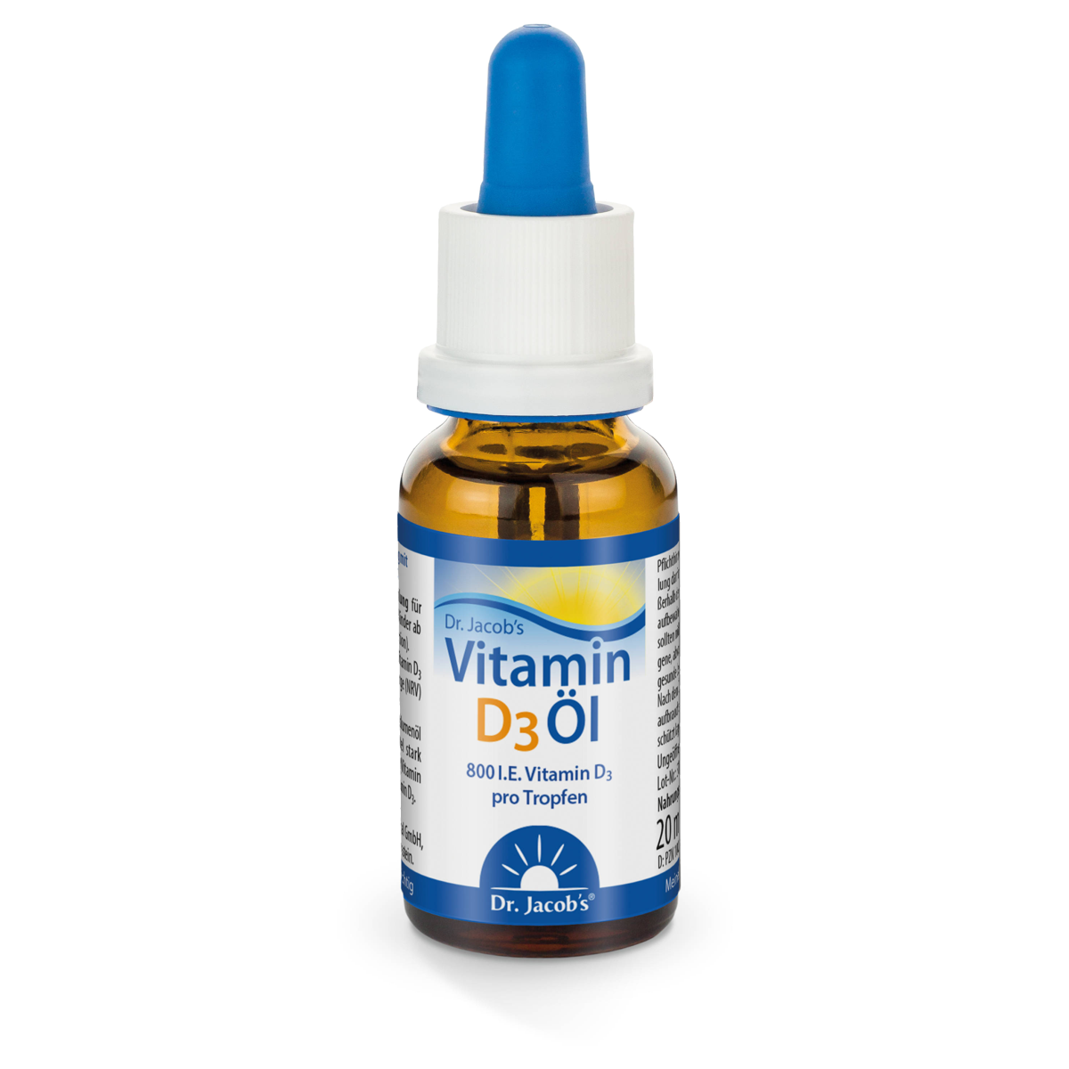 Dr. Jacobs Vitamin D3 Öl 20 ml Dr. Jacobs Vitamin D3 Öl 20 ml