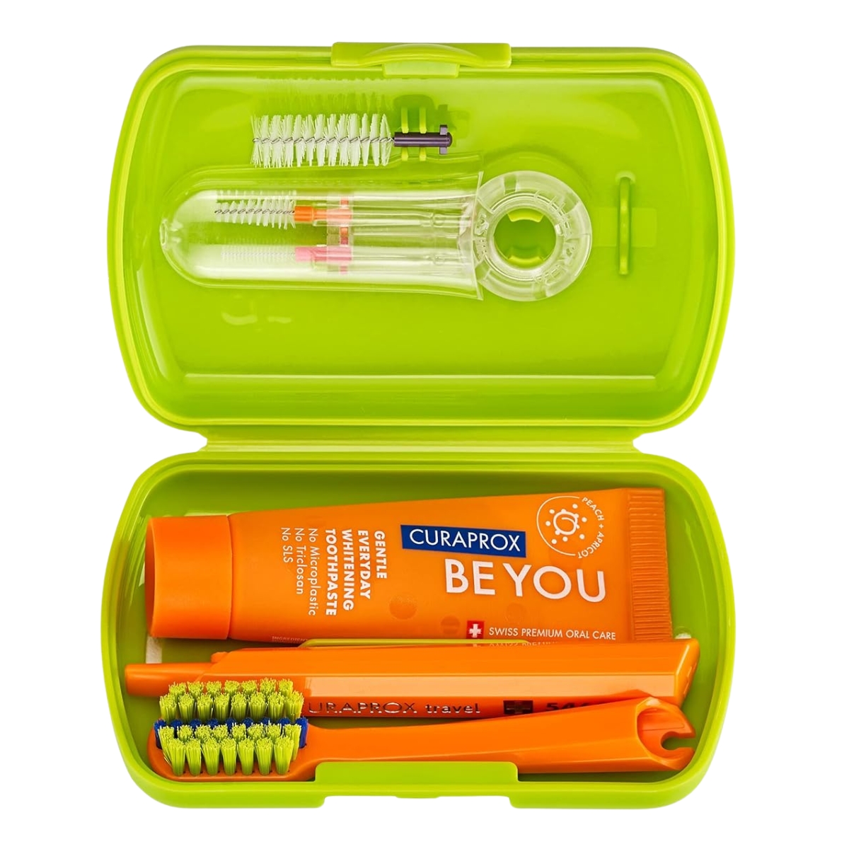 Curaprox Travel Set Ortho grün