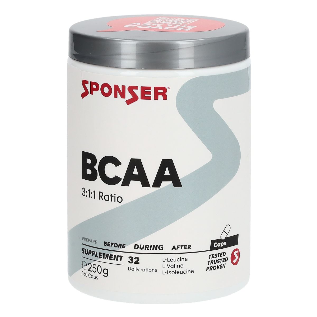 Sponser BCAA Kapseln 350 Stück