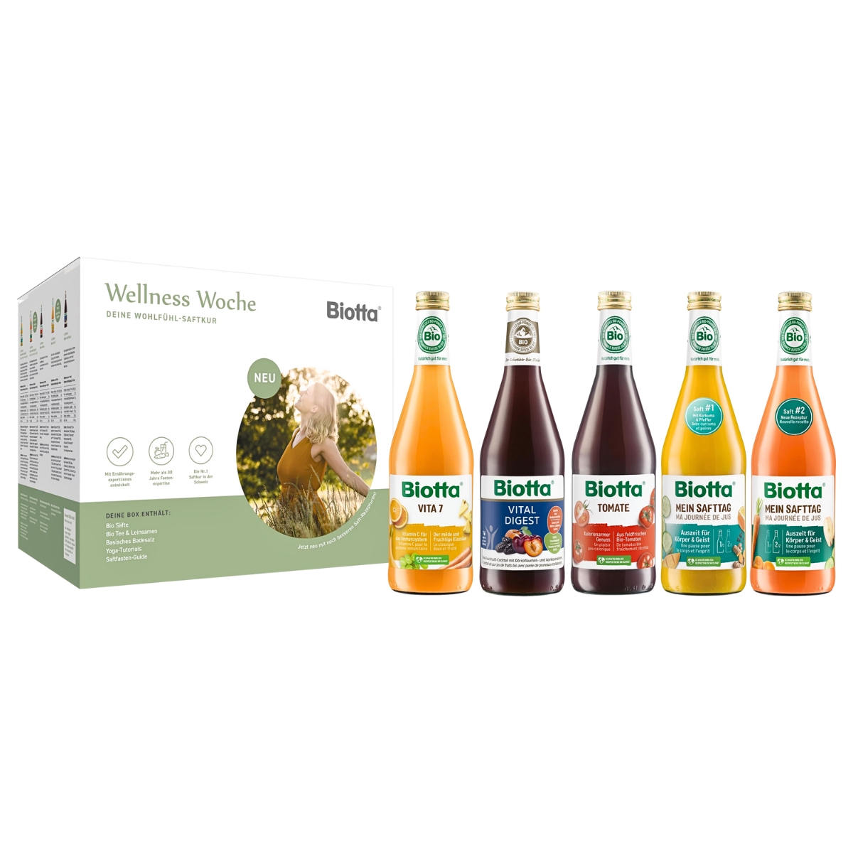 Biotta Wellness Woche Bio Karton