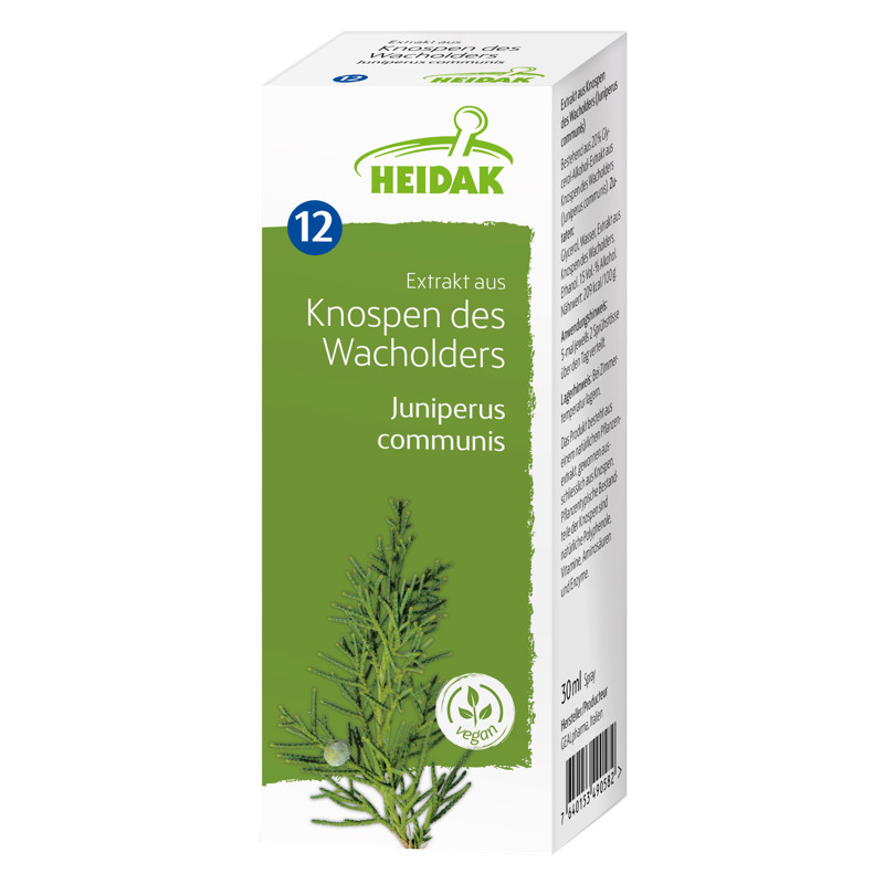 Heidak Knospe Wacholder Juniperus communis Flasche 30 ml Heidak Knospe Wacholder Juniperus communis Flasche 30 ml