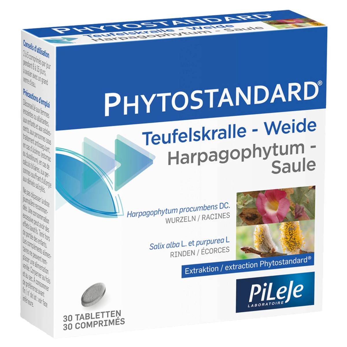 Phytostandard Teufelskralle-Weide Tabletten 30 Stück Phytostandard Teufelskralle-Weide Tabletten 30 Stück
