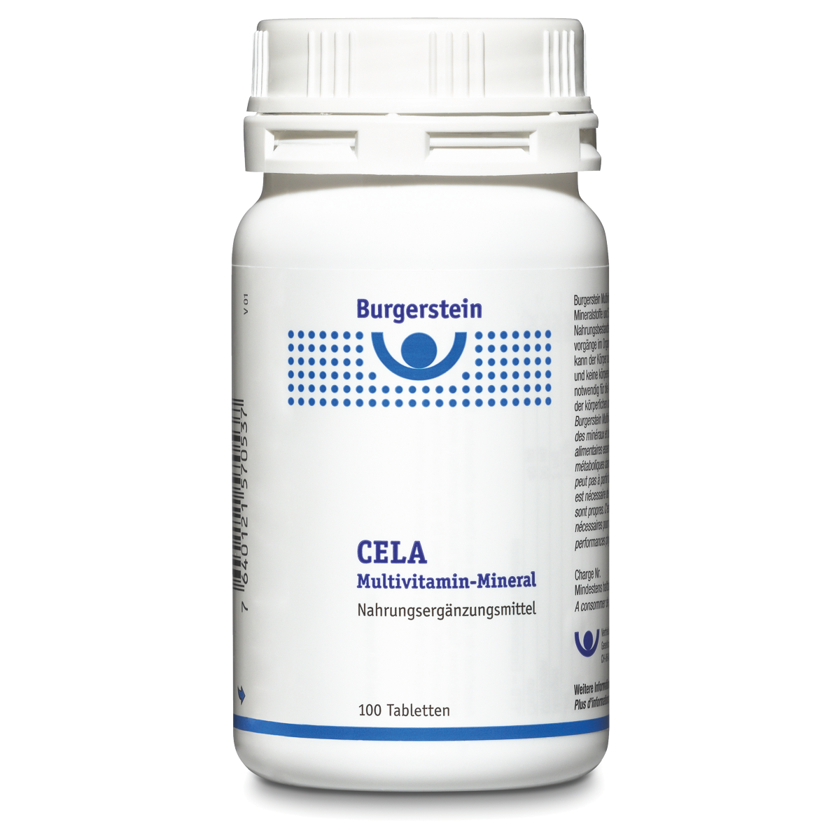 Burgerstein Cela Multivitamin Mineral 100 Tabletten Burgerstein Cela Multivitamin Mineral 100 Tabletten